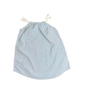 H&M Girls Blue White Striped Halter Top Size 4–5Y